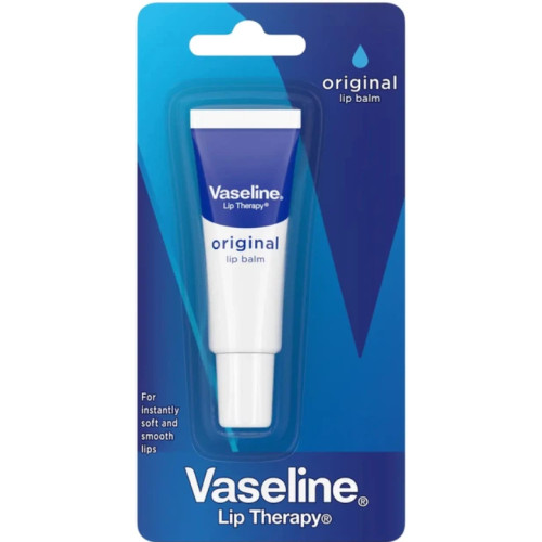 Бальзам для губ Vaseline Lip Therapy Original миттєве пом’якшення та заспокоєння, 10 г